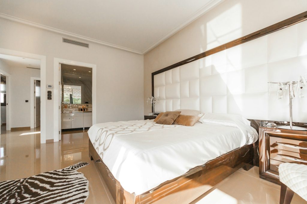 chambre d'amis en un havre de paix