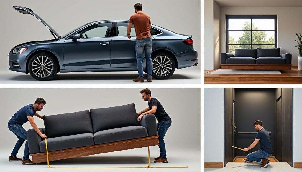 découvrez nos conseils pratiques pour vérifier si un meuble peut passer facilement dans une voiture, un escalier ou un ascenseur avant de le transporter.