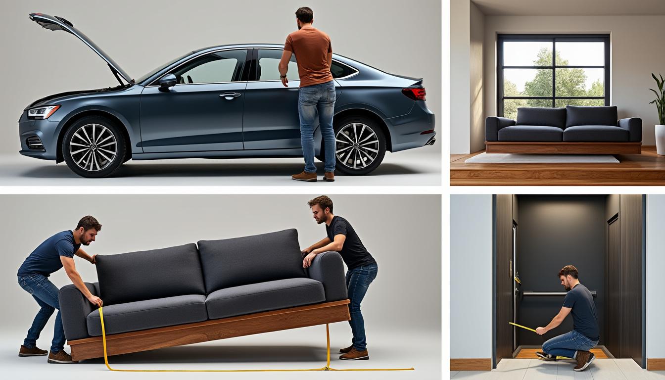 découvrez nos conseils pratiques pour vérifier si un meuble peut passer facilement dans une voiture, un escalier ou un ascenseur avant de le transporter.