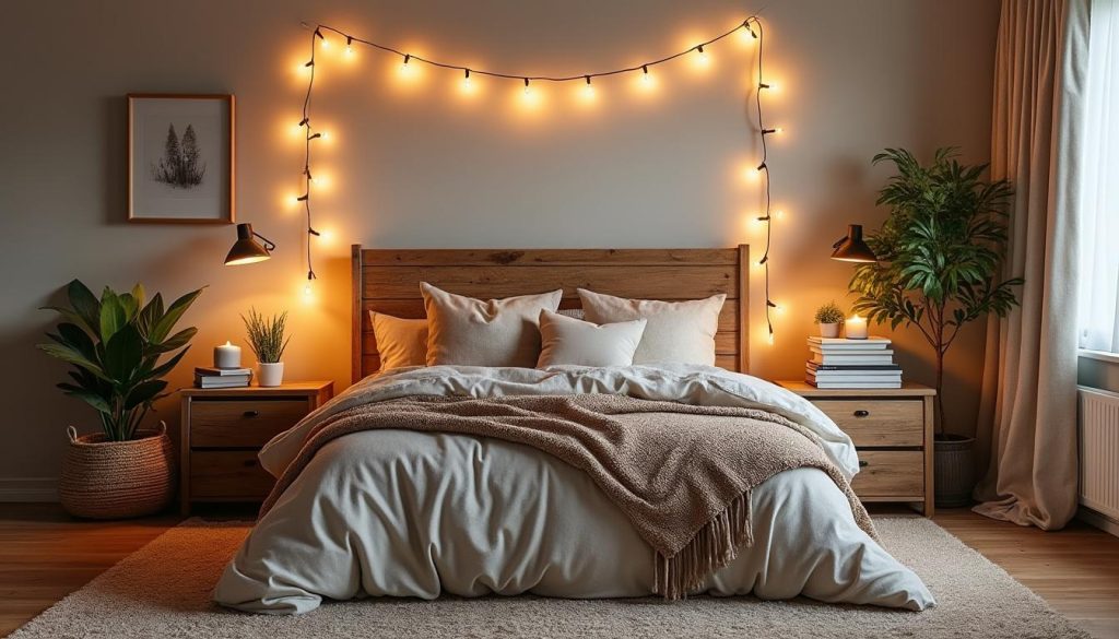 découvrez comment créer une ambiance cocooning dans votre chambre sans réaliser de travaux grâce à des astuces simples et économiques pour un espace chaleureux et confortable.